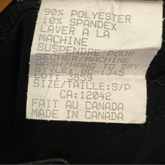 Vintage 90s Black A-Line Flared Skirt with Buckle Accent - Picture 8 of 10